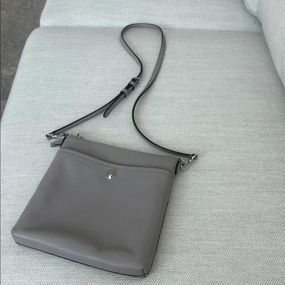 Kate Spade Small Polly Leather Crossbody Bag Purse